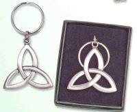 TRINITY KNOT KEY RING